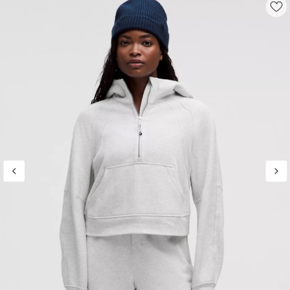 Lululemon scuba oversized half zip hoodie